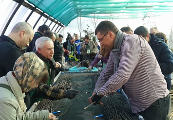 Практический семинар АППМ «Прививка и обрезка» в питомнике Садовой компании «Садко» 20-21 марта